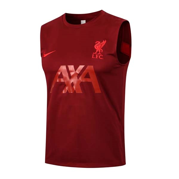 Camiseta Liverpool Sin Mangas 2022 Rojo